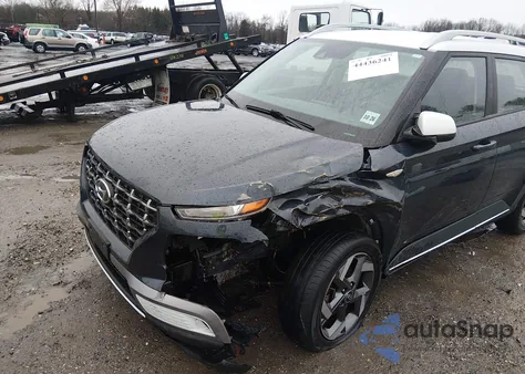 2021 Hyundai Venue Denim z USA, uszkodzony, nr VIN KMHRC8A35MU095249